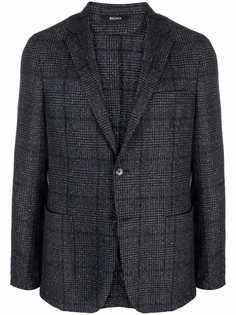 Z Zegna пиджак в клетку