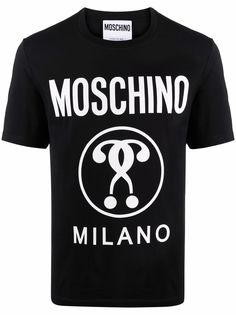 Moschino футболка с логотипом