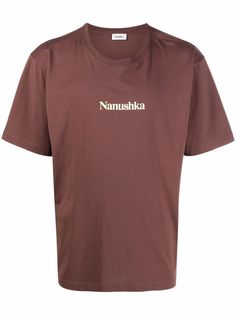Nanushka футболка с логотипом