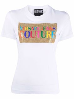 Versace Jeans Couture футболка с логотипом