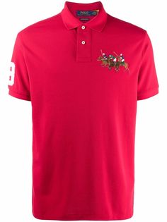Polo Ralph Lauren рубашка поло с вышитым логотипом