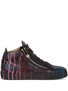 Giuseppe Zanotti высокие кеды Kriss