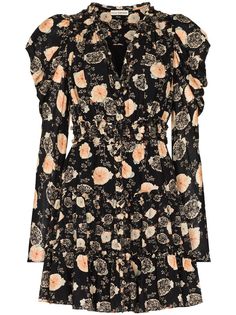 Ulla Johnson ярусное платье Winsor