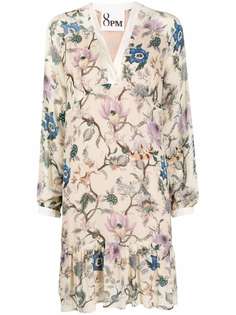 8pm платье-трапеция с цветочным принтом
