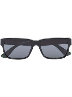 Gucci Eyewear солнцезащитные очки с отделкой Web