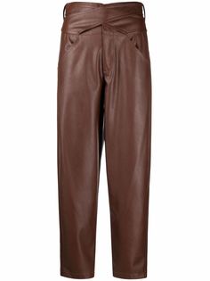 Pinko укороченные брюки с завышенной талией