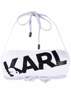 Karl Lagerfeld лиф бикини с логотипом