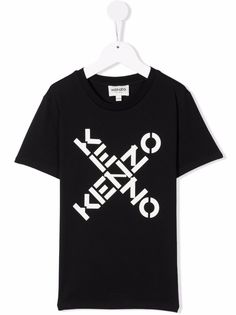 Kenzo Kids футболка с логотипом