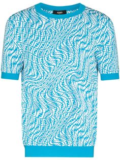 Fendi FF Vertigo short-sleeve jumper