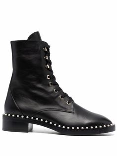 Stuart Weitzman ботинки Sondra с искусственным жемчугом