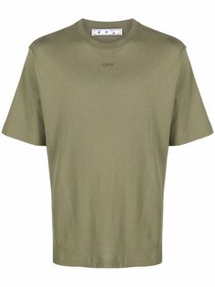 Off-White RUBBER ARROW S/S SKATE TEE GREEN GREEN