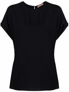 TWINSET блузка с логотипом