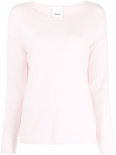 Allude cashmere fine-knit jumper