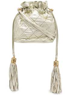 Chanel Pre-Owned стеганая сумка через плечо 2002-го года