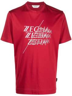 Z Zegna футболка с графичным принтом