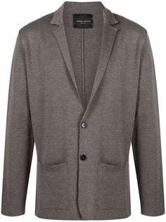 Roberto Collina blazer-style wool cardigan