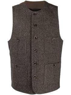Uma Wang multi-pocket wool waistcoat