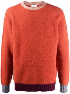 Altea contrast-trimmed virgin wool jumper