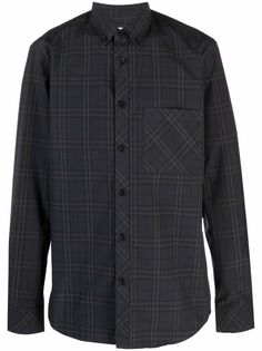 Burberry check-print cotton shirt