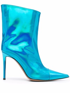 Alexandre Vauthier metallic ankle boots