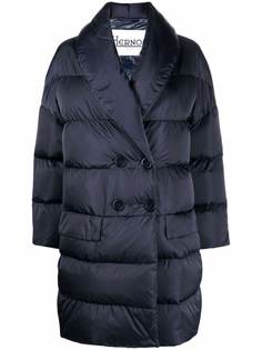 Herno padded double-breasted coat