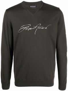 Emporio Armani logo-print sweatshirt