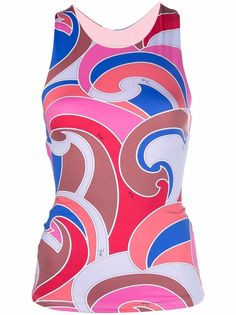 Emilio Pucci топ с принтом Quirimbas