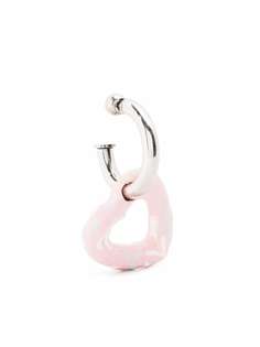 Acne Studios heart-charm earring