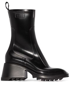 Chloé CHLOE BETTY 50 MH BT MID CLF WELLY LTHR