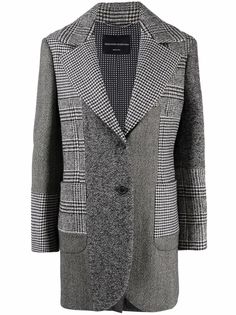 Ermanno Scervino пальто в технике пэчворк