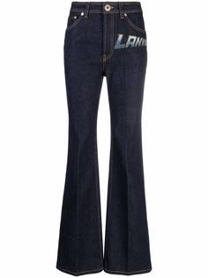 LANVIN прямые джинсы с логотипом