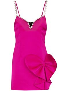 AREA платье мини Sweetheart Bow