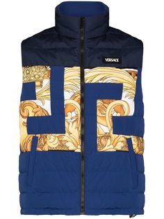 Versace куртка с узором Greca