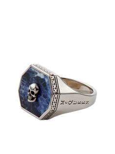Alexander McQueen перстень с декором Skull