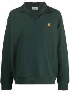Carhartt WIP толстовка на молнии с принтом