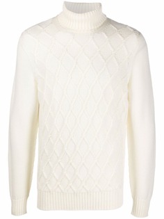 Drumohr шерстяной джемпер фактурной вязки