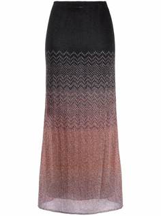 Missoni юбка с эффектом металлик
