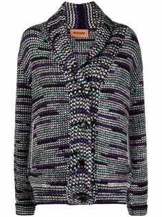 Missoni шерстяной кардиган крупной вязки