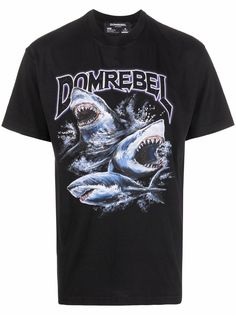DOMREBEL футболка с графичным принтом