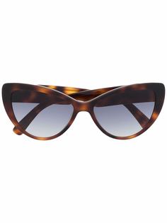 Longchamp солнцезащитные очки в оправе черепаховой расцветки