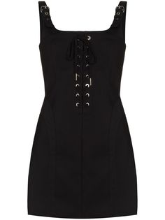 Dion Lee DION DRS MINI SQR NCK STRP SLVSS FTTD CN
