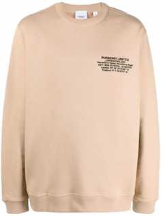 Burberry Angelo HQ-print sweatshirt