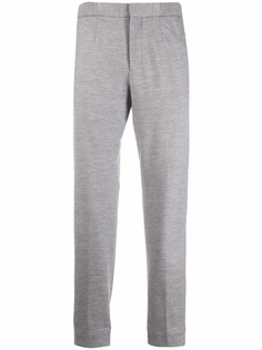 Ermenegildo Zegna шерстяные брюки прямого кроя