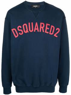 Dsquared2 logo-print cotton sweatshirt