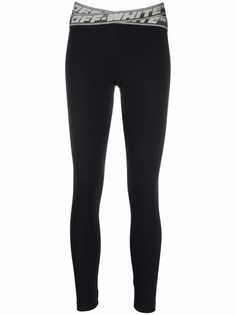 Off-White ATHL LOGO BAND LEGGINGS BLACK NO COLOR
