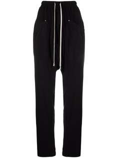 Rick Owens DRKSHDW drop-crotch drawstring cotton trousers