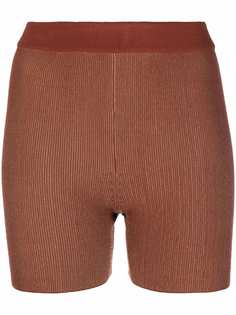 Jacquemus high-waisted knitted shorts