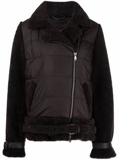 Federica Tosi shearling-sleeves puffer jacket