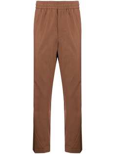 Salvatore Ferragamo popeline elastic waist trousers