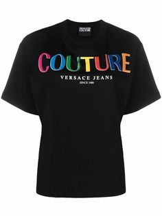 Versace Jeans Couture футболка Since 1988 с логотипом